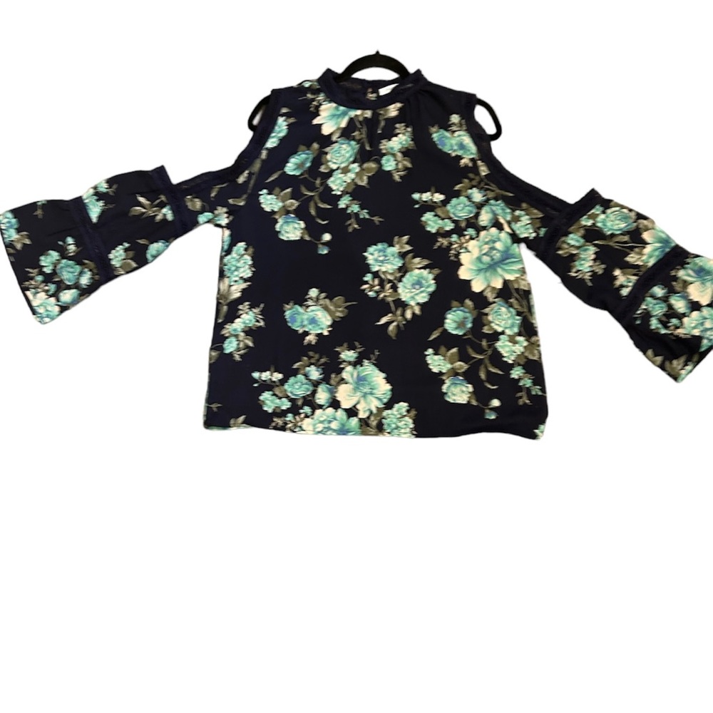 Collective Concepts cold shoulder blouse.